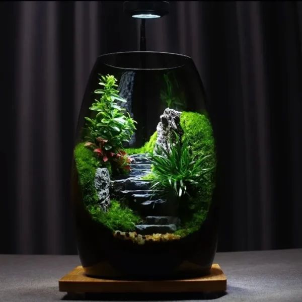 Moss Micro Landscape in Green Mountains and Waters - Image 3