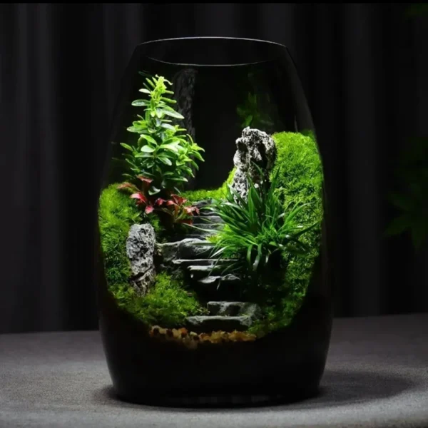 Moss Micro Landscape in Green Mountains and Waters - Image 4